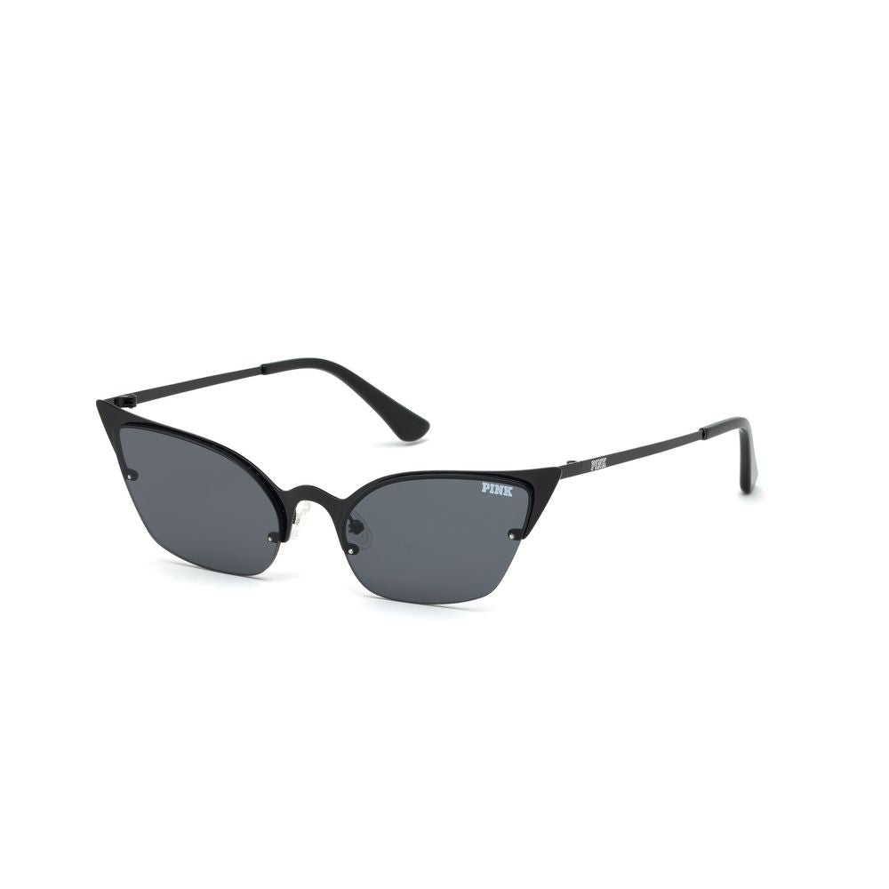 Victoria's Secret Schwarze Sonnenbrille aus Metall