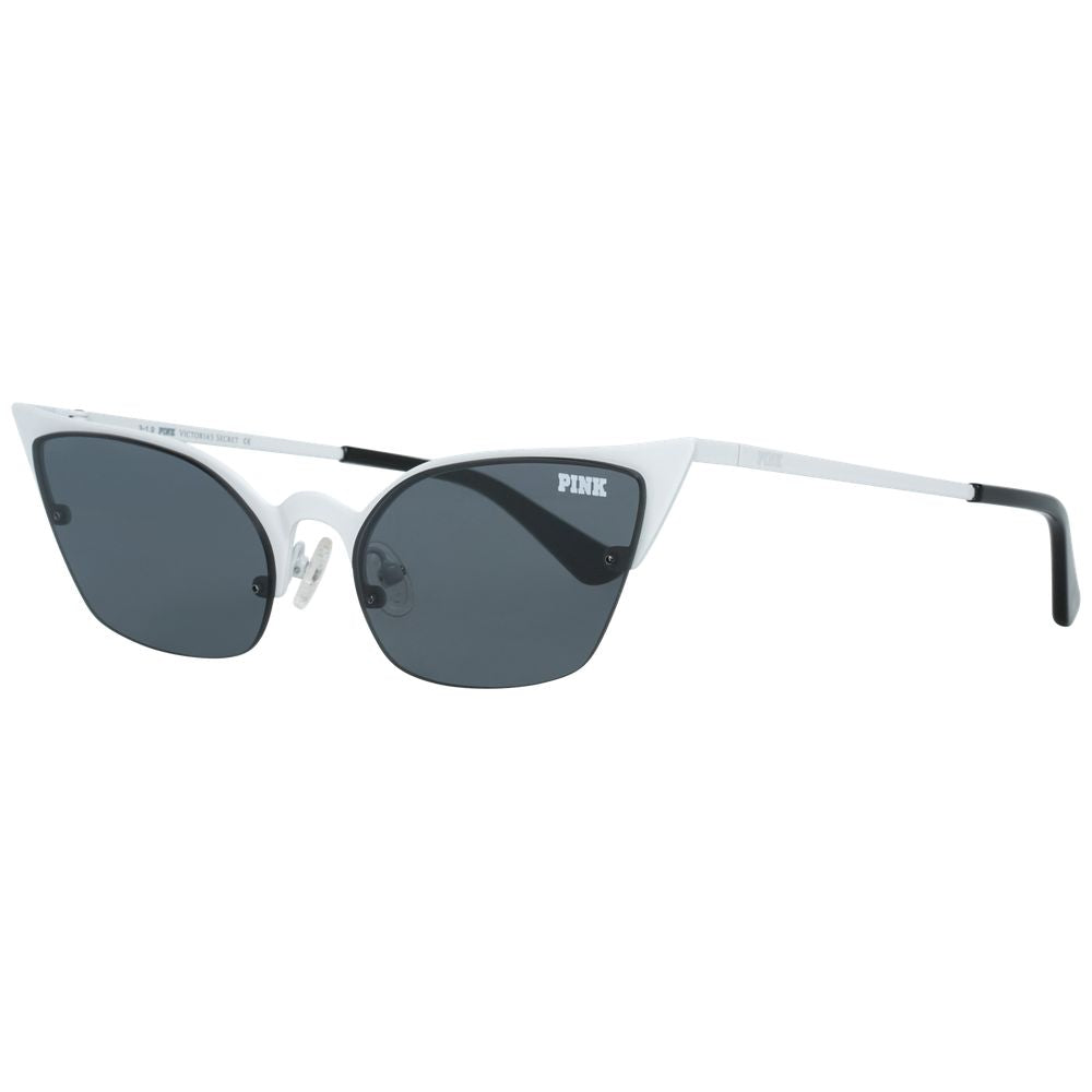 Victoria's Secret Weiße Sonnenbrille aus Metall