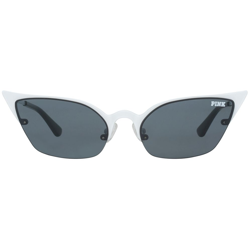 Victoria's Secret Weiße Sonnenbrille aus Metall
