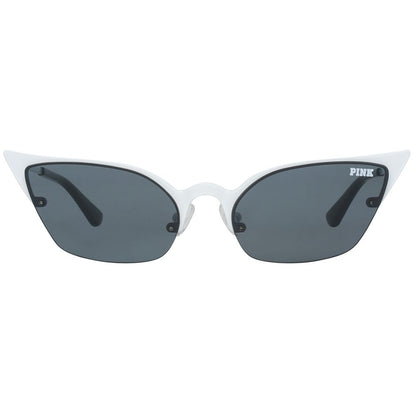 Victoria's Secret Weiße Sonnenbrille aus Metall