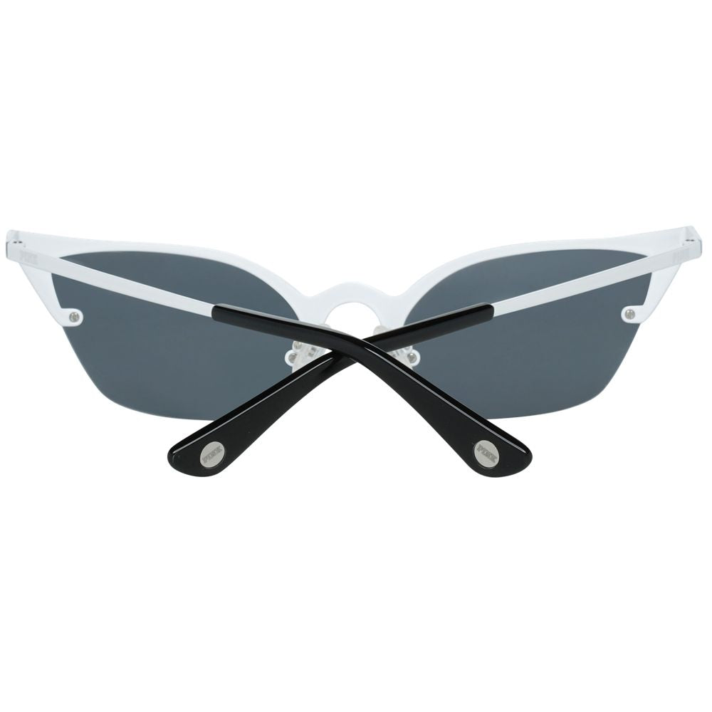 Victoria's Secret Weiße Sonnenbrille aus Metall