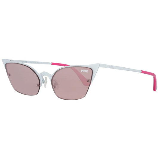 Victoria's Secret Weiße Sonnenbrille aus Metall