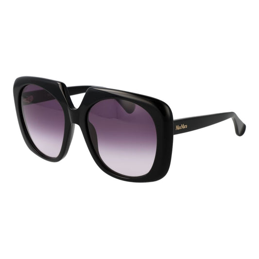 Max Mara Schwarze Sonnenbrille aus Kunststoff