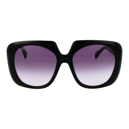 Max Mara Schwarze Sonnenbrille aus Kunststoff