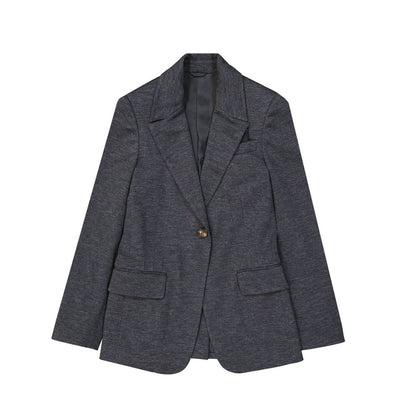 Brunello Cucinelli Grauer Wollblazer