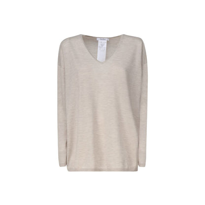 Max Mara Beiger Kaschmirpullover