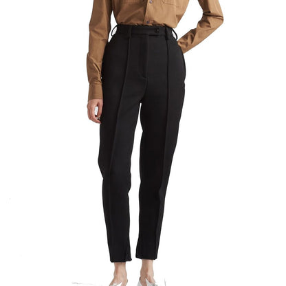 Prada Schwarze Hose aus reiner Schurwolle