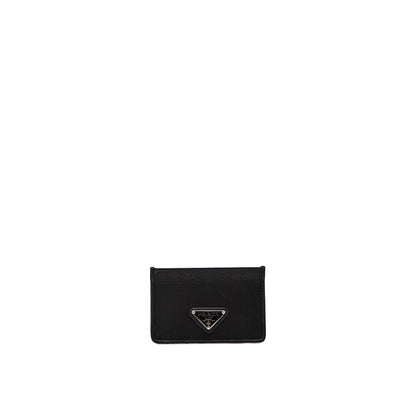 Prada Schwarzer Kartenhalter aus Nylon
