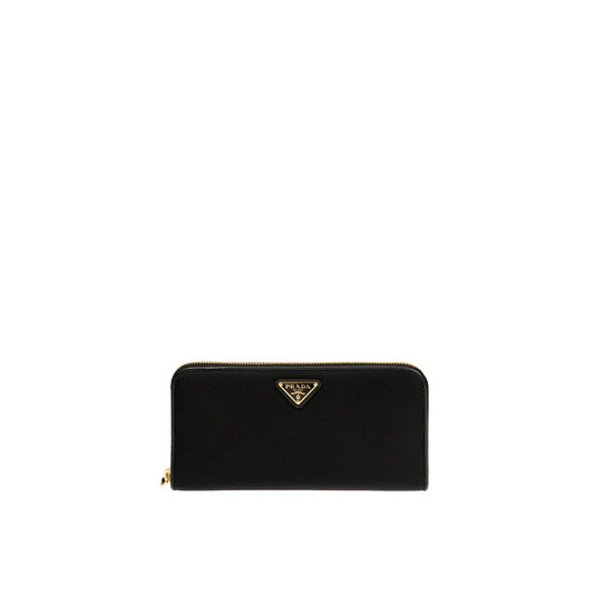 Prada Schwarzes Nylon Portemonnaie