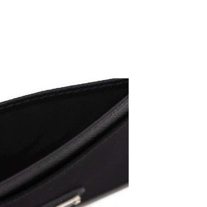 Prada Schwarzer Kartenhalter aus Nylon