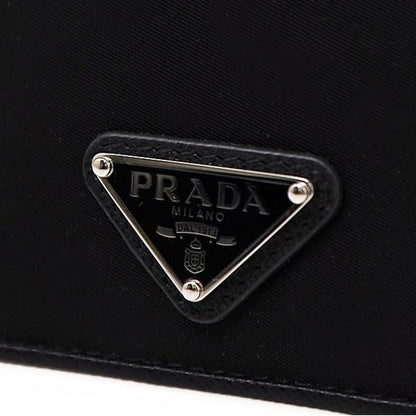 Prada Schwarzer Kartenhalter aus Nylon