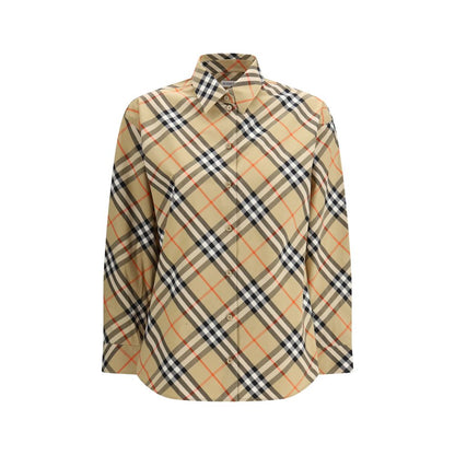 Burberry Mehrfarbiges Hemd aus Baumwolle mit Muster