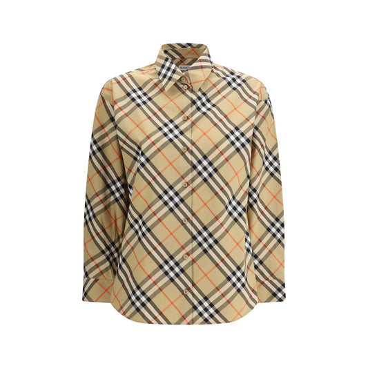 Burberry Mehrfarbiges Hemd aus Baumwolle mit Muster