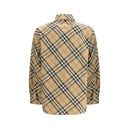 Burberry Mehrfarbiges Hemd aus Baumwolle mit Muster