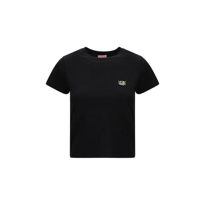 Kenzo Schwarzes Baumwoll-T-Shirt