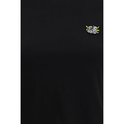Kenzo Schwarzes Baumwoll-T-Shirt