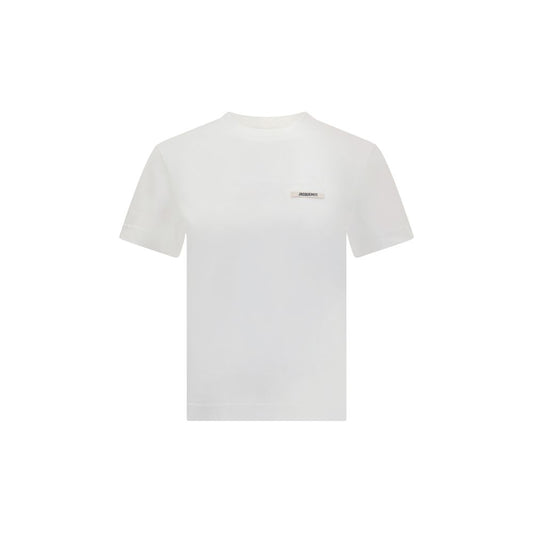 Jacquemus Weißes Baumwoll-T-Shirt