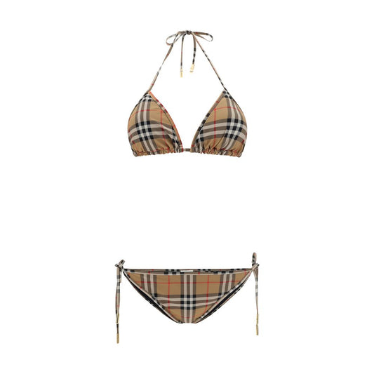 Burberry Brauner Bikini aus Polyamid