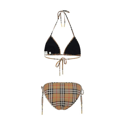 Burberry Brauner Bikini aus Polyamid