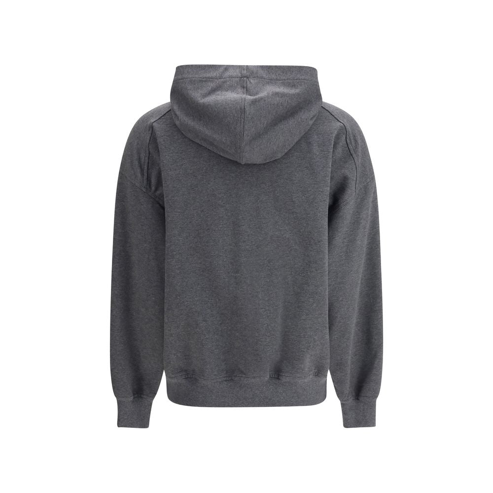 Brunello Cucinelli Grauer Baumwollpullover