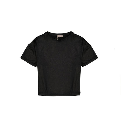 Herno Schwarzes T-Shirt aus Elasthan – Produktansicht 1 | Arca Lucia