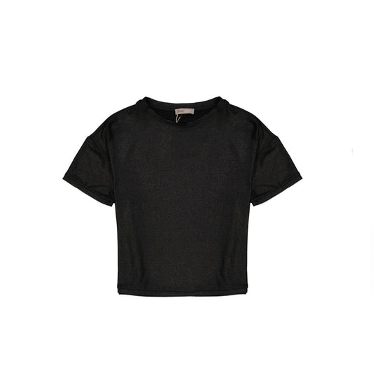 Herno Schwarzes T-Shirt aus Elasthan – Produktansicht 1 | Arca Lucia