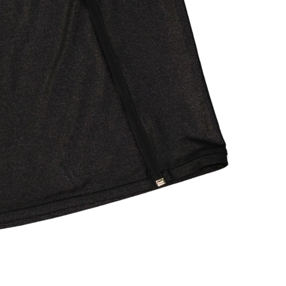Herno Schwarzes T-Shirt aus Elasthan – Produktansicht 2 | Arca Lucia
