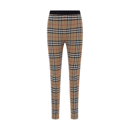 Burberry Braune Polyamid-Leggings