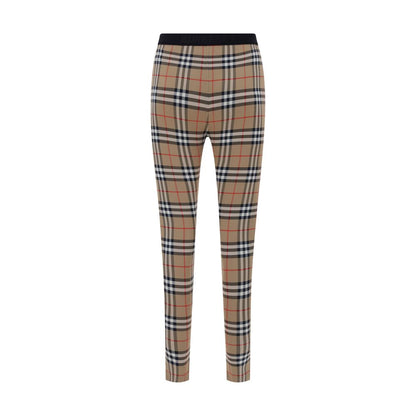 Burberry Braune Polyamid-Leggings