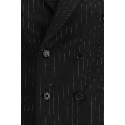 Alexander McQueen Schwarzer Wollblazer