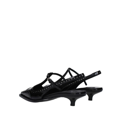 Miu Miu Schwarze Pumps aus Kalbsleder mit mittlerem Absatz