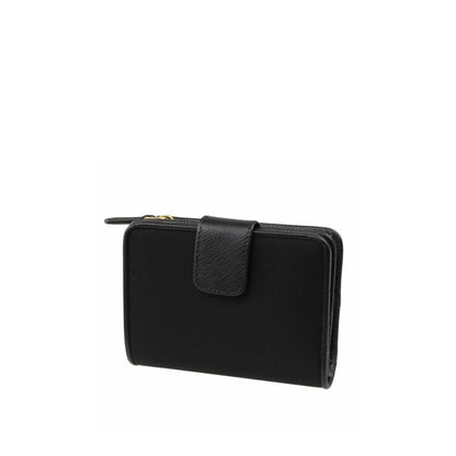 Prada Schwarzes Nylon Portemonnaie