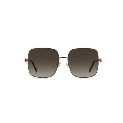 Jimmy Choo Braune Sonnenbrille aus Metall