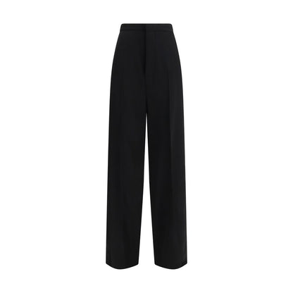 Balenciaga Schwarze Baumwoll-Anzughose