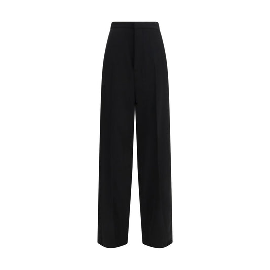 Balenciaga Schwarze Baumwoll-Anzughose