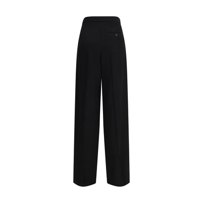 Balenciaga Schwarze Baumwoll-Anzughose