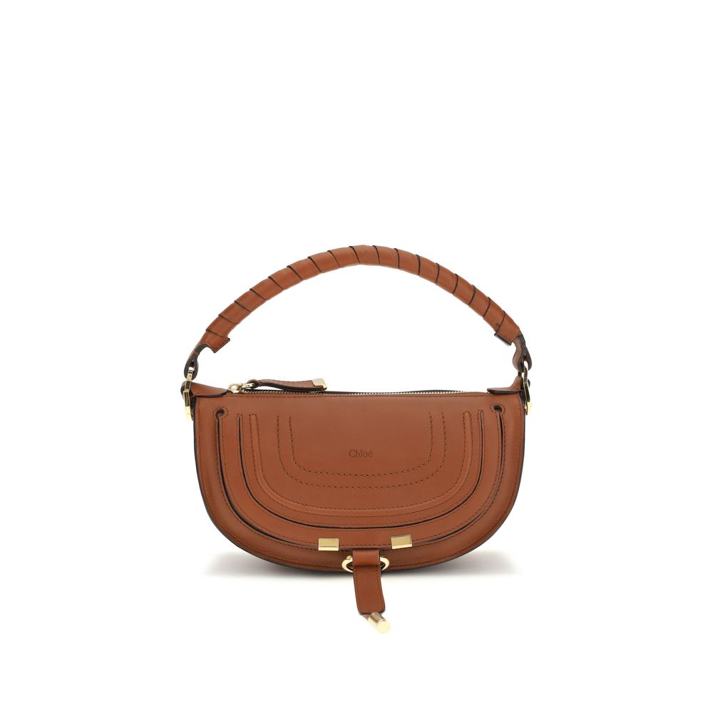 Chloé Braune Kalbsleder Bos Taurus Schultertasche