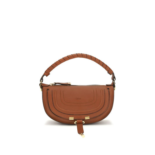 Chloé Braune Kalbsleder Bos Taurus Schultertasche