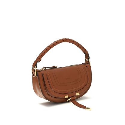 Chloé Braune Kalbsleder Bos Taurus Schultertasche