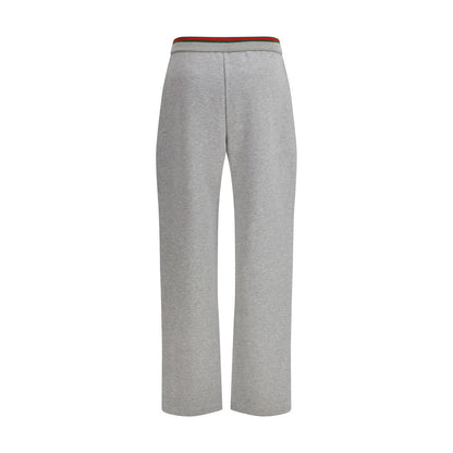 Gucci Graue Baumwoll-Freizeithose