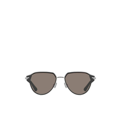 Bottega Veneta Sonnenbrille aus silbernem Metall