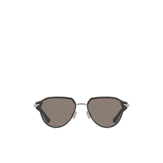 Bottega Veneta Sonnenbrille aus silbernem Metall