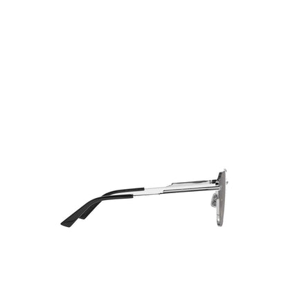 Bottega Veneta Sonnenbrille aus silbernem Metall