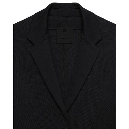 Givenchy Schwarzer Blazer aus Elasthan