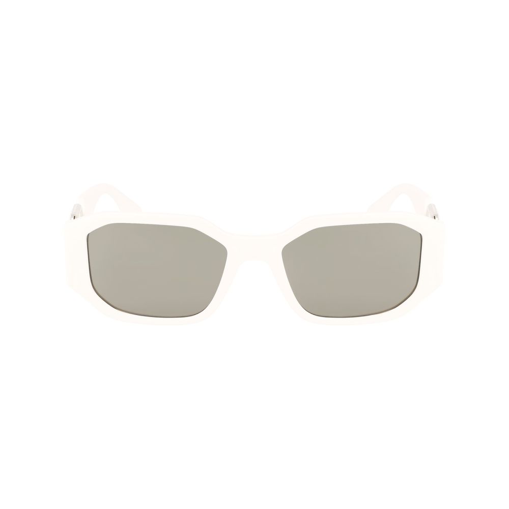 Karl Lagerfeld Weiße Sonnenbrille aus injected Material