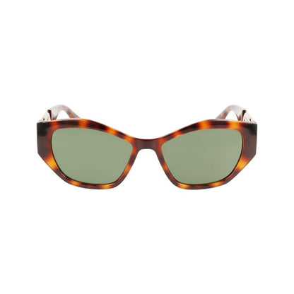 Karl Lagerfeld Braune Spritzguss-Sonnenbrille