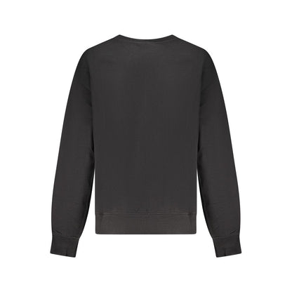 Calvin Klein Schwarzer Baumwoll-Sweatshirt für Damen