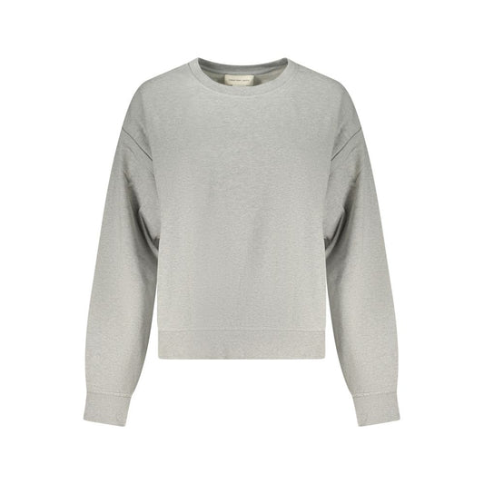 Calvin Klein Grigio Baumwoll-Sweatshirt für Damen