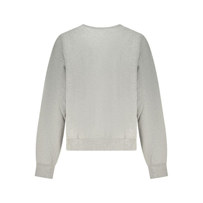 Calvin Klein Grigio Baumwoll-Sweatshirt für Damen