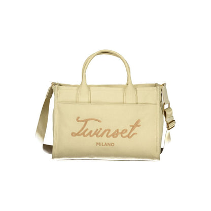 Twinset Beige Baumwoll-Damentasche